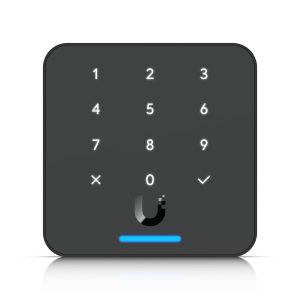 Ubiquiti Reader Flex, Black,Third-generation NFC Card Reader With A Keypad & Apple Touch Pass Support, Outdoor IP55, Power via POE
