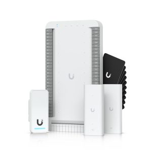 Ubiquiti Elevator Starter Kit, PoE++ , Up/Down/Stop/Full/Door Open, Close/5 Car Position,1 Emergency,  Floor Selection Up18 Floors