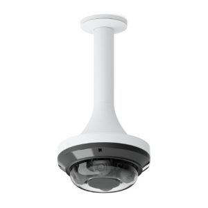 Ubiquiti AI Multi Sensor 4Camera Pendant Mount,White,Pendant-Stylet,1.5' NPS threaded Connector,AI Multi Sensor 4 Camera,Ceilings,Overhead Structures