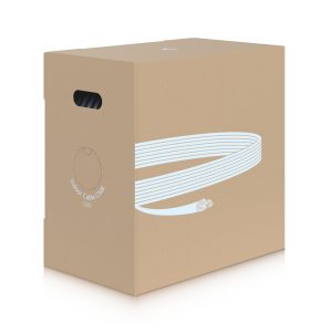 Ubiquiti UniFi Indoor Cable Cat6A CMR, Category 6A Ethernet cable for high-speed, indoor deployments.
