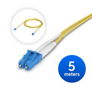 Ubiquiti OS2 Duplex LC UPC Fiber Patch Cable, 5M
