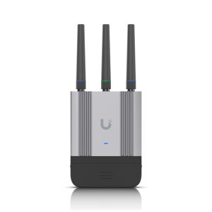 Ubiquiti Mobile Router Industrial, Compact& Ruggedized LTE Cat 4 Mobile WiFi Router Designed For Indoor/Outdoor loT Applications