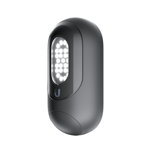 Ubiquiti UniFi Smart Flood Light, Unifi Protect Ready, Long Distance Motion Sensor, 550 Lumens, IPX5 Waterproof Housing, PoE (802.3 af)