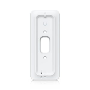 Ubiquiti G4 Doorbell Pro PoE Gang Box Mount, White,Secure, Flat/ 25° Angled Wedge Angled Mounting Plate, Compatible NHU-UVC-G4-DBELL-POE