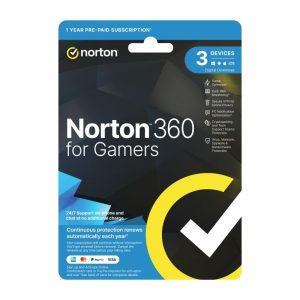 Norton 360 for Gamer Edition 3 Device 1 Year Retail