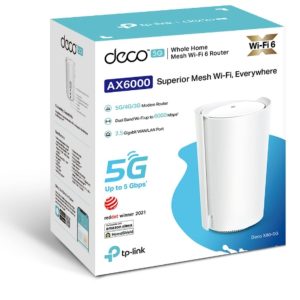 TP-Link Deco X80-5G 5G Whole Home Wi-Fi 6 Gateway (1-pack)