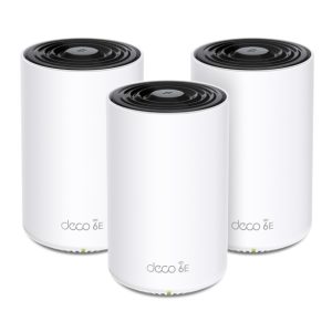 TP-Link Deco XE75 AXE5400 Tri-Band Mesh Wi-Fi 6E System (3-pack)