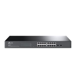 TP-Link SG2218 JetStream 16-Port Gigabit Smart Switch with 2 SFP Slots