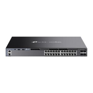 TP-Link SG6428X Omada 24-Port Gigabit Stackable L3 Managed Switch with 4 10G Slots
