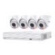 TP-Link Omada T8S4-2T - Omada 8MP Turret PoE Security Camera System with 2TB HDD, 4 Cameras with 16-Channel NVR