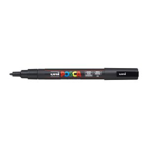 Posca PC-3M Fine Blt Mrkr Blk