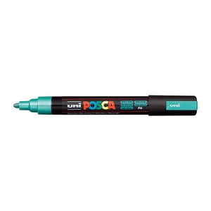 Posca PC-5M Med Blt Metl Grn