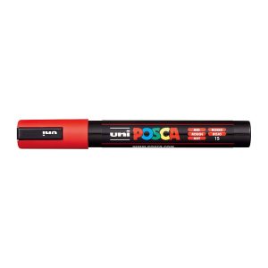 Posca PC-5M Med Blt Paint Red