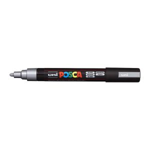 Posca PC-5M Med Blt Paint Slvr