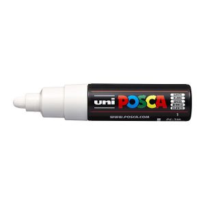 Posca Paint Mrk Bold Bullet Wh