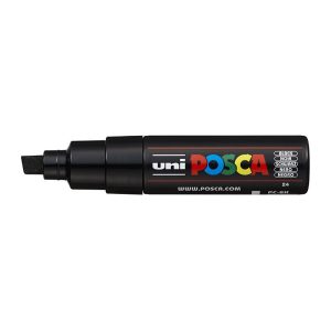 Posca PC-8M Bold Chisel Black