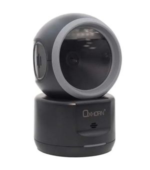 Oxhorn Wireless Bluetooth 2D Desktop Barcode Scanner Commercial Grade USB Plug&Play 5V 1A Sensor Pixel Supported most of System Black