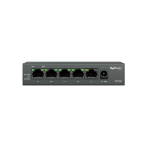 Synology PS500 5-Port Unmanaged Gigabit PoE+ Switch