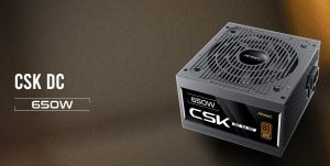 Antec CSK650DC 80+ Bronze, DC to DC, Flat Cables, CircuitShield Protections, Thermal, Reliable Value Power Supply