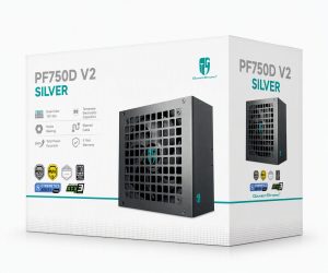 DeepCool PF750D V2 750W 80+ Silver Non-Modular Power Supply