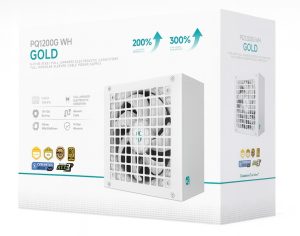 DeepCool PQ1200G WH 1200W Gamer Storm 80+ Gold Fully Modular ATX Power Supply