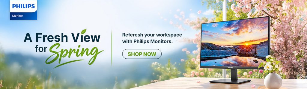 Philips monitors – a fresh view for spring