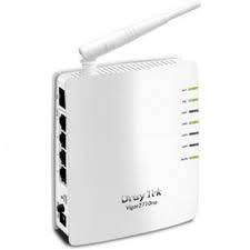 Refurbished Draytek DV-2710, N150 ADSL2+ Router, 4-Port 10/100BaseT Ethernet switch