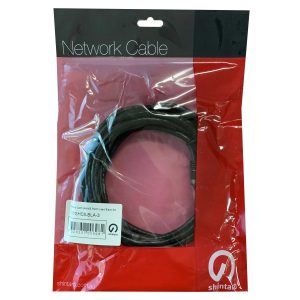 Shintaro Cat6 24 AWG Patch Cable Black 2m