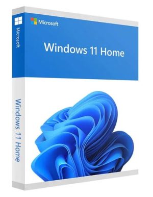 Microsoft Windows 11 Home Retail 64-bit USB Flash Drive English International 1 License (HAJ-00090)