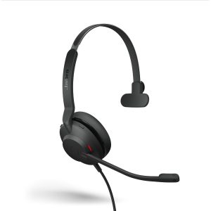 Jabra Evolve2 30 SE Wired USB-C/A UC Mono Headset, Lightweight & Durable, Noise Isolating Ear Cushions, Plug-and-play, 2-Mic, 2Yr Warranty