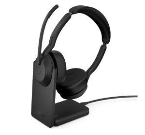 Jabra Evolve2 55, USB C, UC, Stereo, Stand, Active Noise Cancellation (ANC)