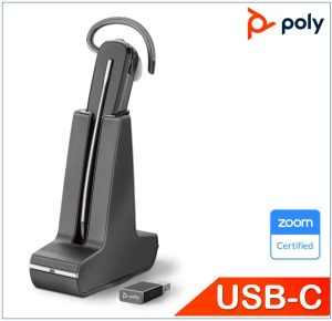 Poly Savi 8245 UC DECT Wireless Headset (USB-C)