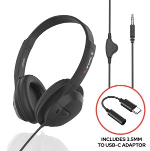Verbatim PureSound Headphones with Volume Control