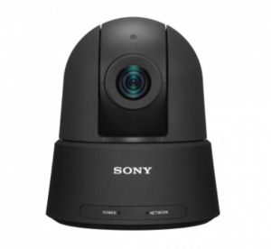Sony SRG-A40 4K Pan-Tilt-Zoom Camera with AI Auto Framing - Black