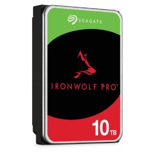 Seagate 10TB 3.5" IronWolf Pro NAS SATA Hard Drive (ST10000NT001)
