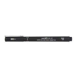 uni Pin FineLiner 0.3 Blk Bx12