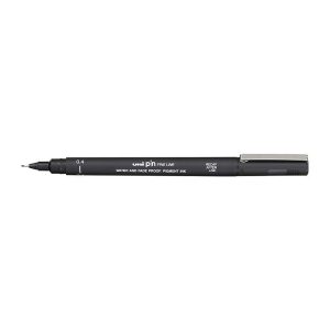 uni Pin FineLiner 0.4 Blk Bx12