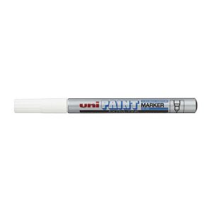 uni Paint Mark XFine Slvr Bx12
