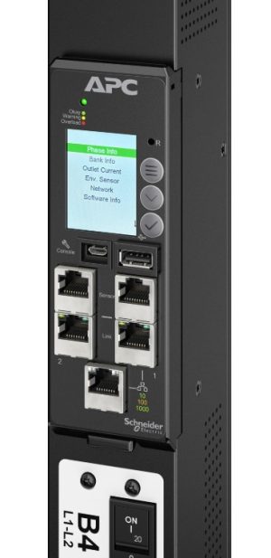 APC NetShelter Rack PDU Advanced Gen 2, Metered, 3Phase, 22.1kW, 48 Outlet
