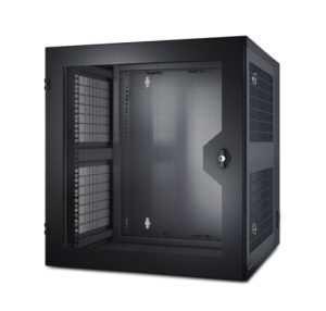 APC NetShelter 13U Wallmount Rack Cabinet Vented Door Double Hinged Server Depth