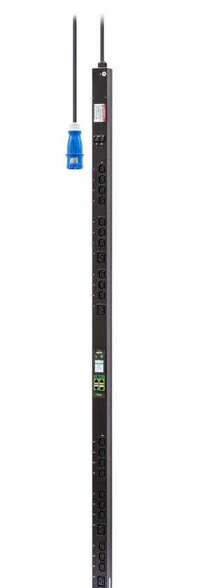APC Easy Rack PDU, Metered Outlet, 0U, 1 Phase, 7.4kW, 230V, 32A, (20) C13 and (4) C19 outlets, IEC60309 2P+E inlet