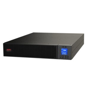 APC Easy UPS 3000VA/2400W Online UPS, 2U Rackmount, 230V/16A Input, 1x IEC C19 & 6x IEC C13 Outlets, Lead Acid Battery, W/ Rail Kit