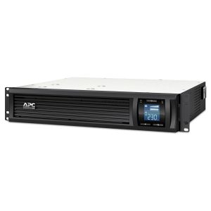 APC Smart-UPS C 2000VA/1300W Line Interactive UPS, 2U Rackmount, 230V/16A Input, 6xIEC C13 Outlets, Lead Acid Battery, Graphic LCD