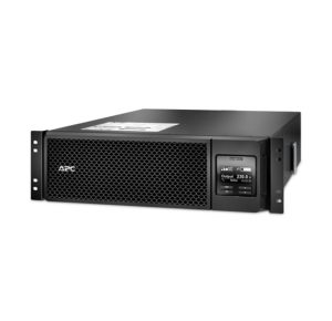 APC Smart-UPS 5000VA/4500W Online UPS, 3U Rackmount, 230V/HW Input, 4x IEC C19 & 6x IEC C13 Outlets, Lead Acid Battery, Network & Smart Slot, W/ Rail