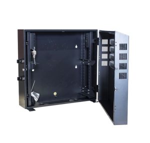 PowerShield Vertical Wall Mount Rack - 4U Vertical, Short Model