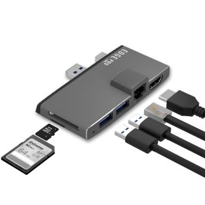 mbeat Edge Pro Multifunction USB-C Hub for Microsoft Surface Pro 5/6