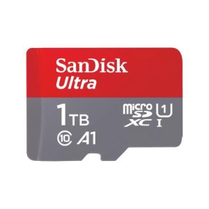 SanDisk Ultra microSDXC with SD Adapter - 1TB - Up to 150MB/s