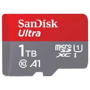 SanDisk Ultra microSDXC UHS-I 1TB - Transfer Speeds of Up to 150MB/s with SD Adapter