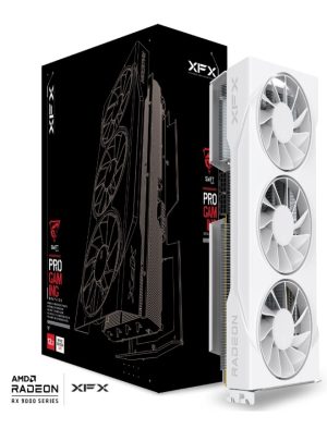 XFX Swift AMD Radeon RX 9070GRE White Triple Fan Gaming Edition 12GB GDDR6