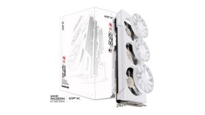 XFX Mercury AMD Radeon RX 9070XT OC White Magnetic Air Edition with RGB 16GB GDDR6